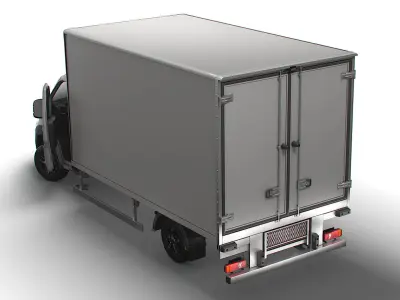 RAM Promaster Box HQInterior 4300WB 2023 3D model