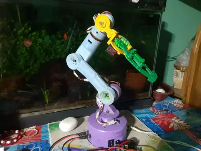 Robot Arm 3D print model