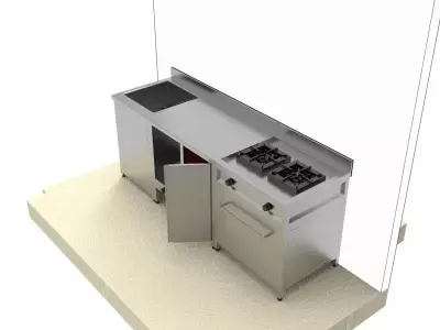 kitchen 61 3D model