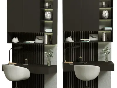 Workplace 002 3D model