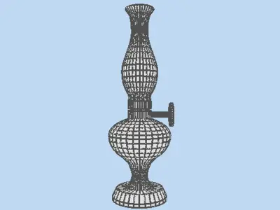 Lamp - Oillamp 3D model