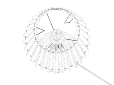 Lamp ANGLAND Low-poly 3D model