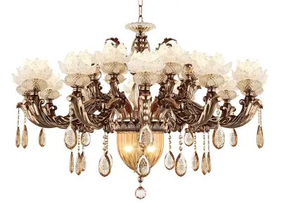 MD 89350-12-6-2 Osgona Chandelier 3D model