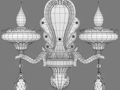 695622 Melagro Osgona Sconce 3D model