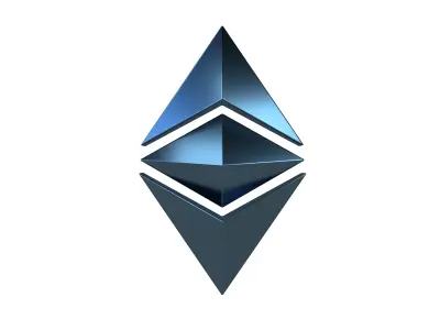 Ethereum Classic v2 006 Low-poly 3D model