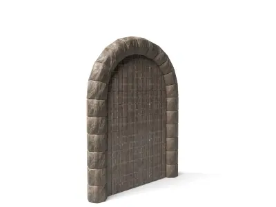 Medieval Door 3D model