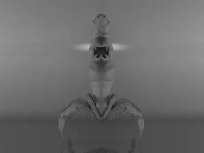 scrab model creature 3D model