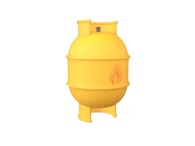 LPG Tank Icon V1 003 Low-poly 3D model