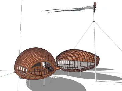 Creative Design-Holiday Cabin-054 3D model