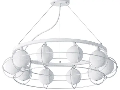 Maytoni Carcass MOD312PL 10GCH Low-poly 3D model