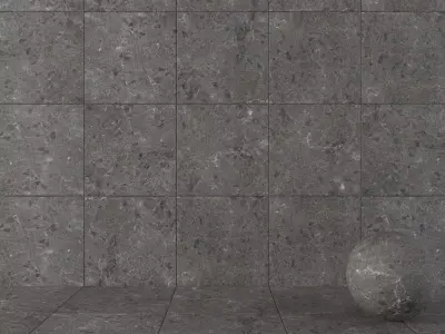 Stone Wall Tiles Sarita Black 80x80 Texture