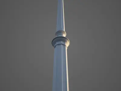 Victorian Lamppost 3D model