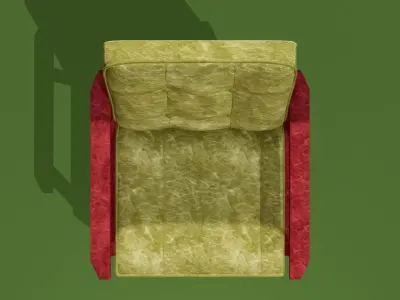 sofa chair 3D model buy