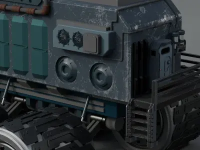 Explore ULT EX-6 Rover- 3D Vehicle 3D model