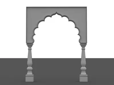 Indian Arch 3D model