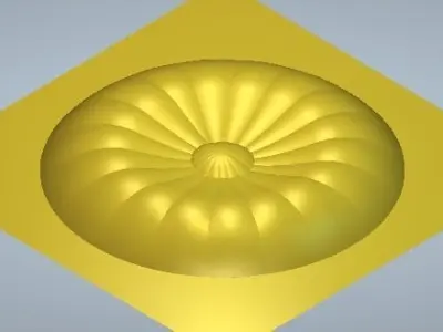 traditional 3d design for furniture decor 3D print model