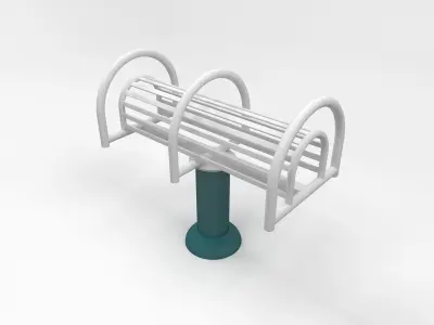 Gym Outdoor 9 3D model