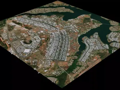 Brasilia - Brazil 3D model