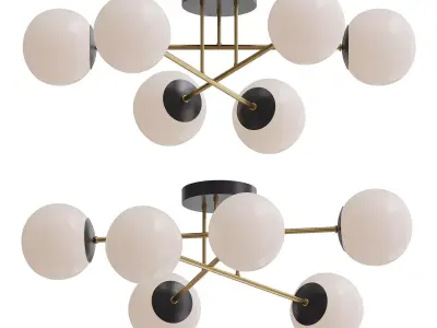  Magnum ceiling light 3D model