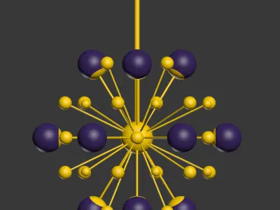 Nordic Postmodern pendant lights 3D model