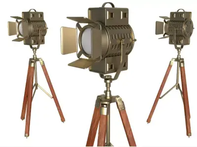 Spotlight Floor Lamp 3D model