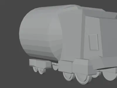Fantasy Mobile Reactor only model 3D model