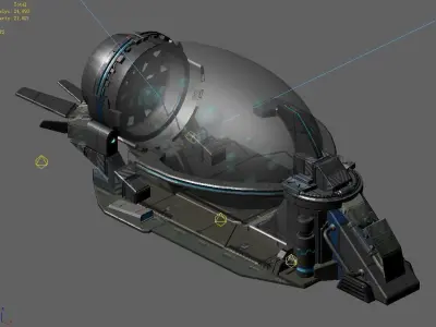 Functional mechanical object - conveyor 3D model