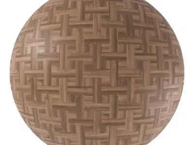 Parquet - Laminate - Wooden floor 6 in 1 3D model