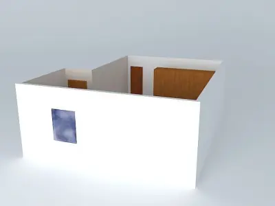 Bedroom interior Free 3D model