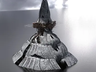 Fusion City Space 1  3D model