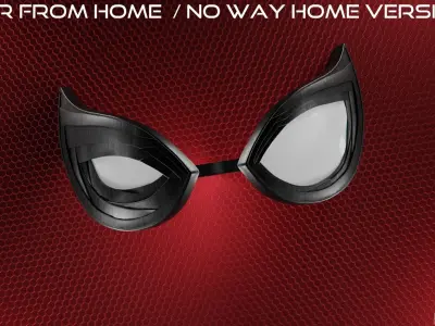 MCU Spider-Man FFH-NWH Movable Lenses 3D model