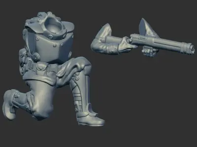 Human Soldiers of Erah 3D print model