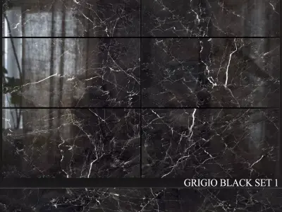 Decovita Grigio Black 600x1200 Set 1 3D model