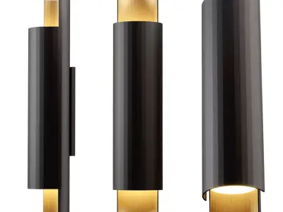 Holly Hunt Flis Sconce  Low-poly 3D model