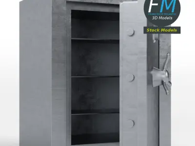 Safety vault 3 3D model