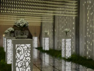 Wedding Entrance 3D model