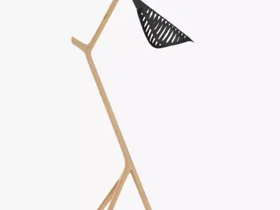  Leaf Floor Lamp 3D model