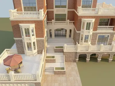 American House 3D model
