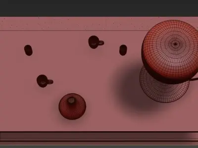 Sofa Meridiani Law 3D model