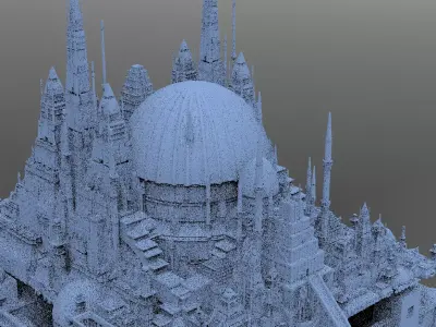 Kingdom of Heaven Crusade Domes 3D model