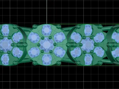 Jewelry ring 214 3D print model
