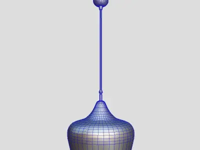 Ceiling Lamp 2 Low-poly 3D model