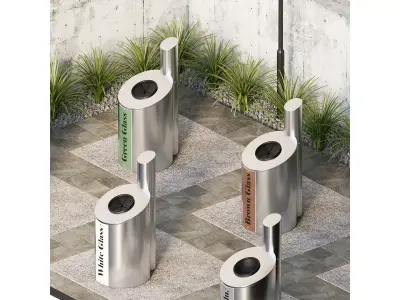 Waste Separation Area 3D model