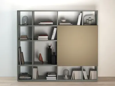 Meo 05 Bookcase 3D model