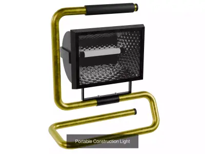 Three Detailed Mobile Lights 3D Model Pack