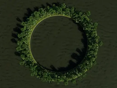 O Alphabet Island 3D model