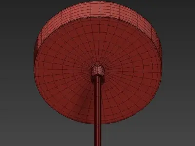 RAVANA B ball hanging from ceiling 3D model