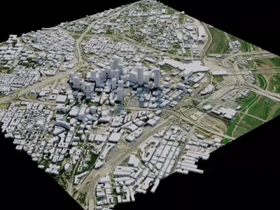 Dallas - USA 3D model