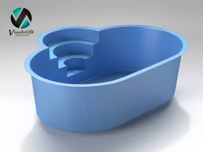 Swiming pool 8 3D model
