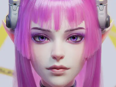 Lilith - Mecha Succubus Human Form Project Files 3D model